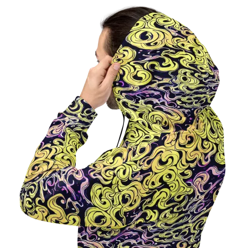 Lucid Swirl on a Hoodie