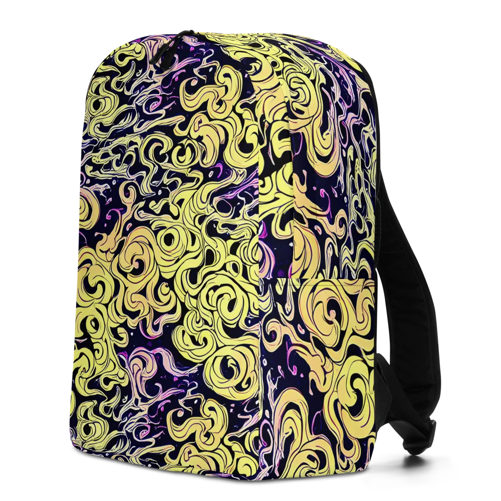 Lucid Swirl on Minimalist Backpack — Left