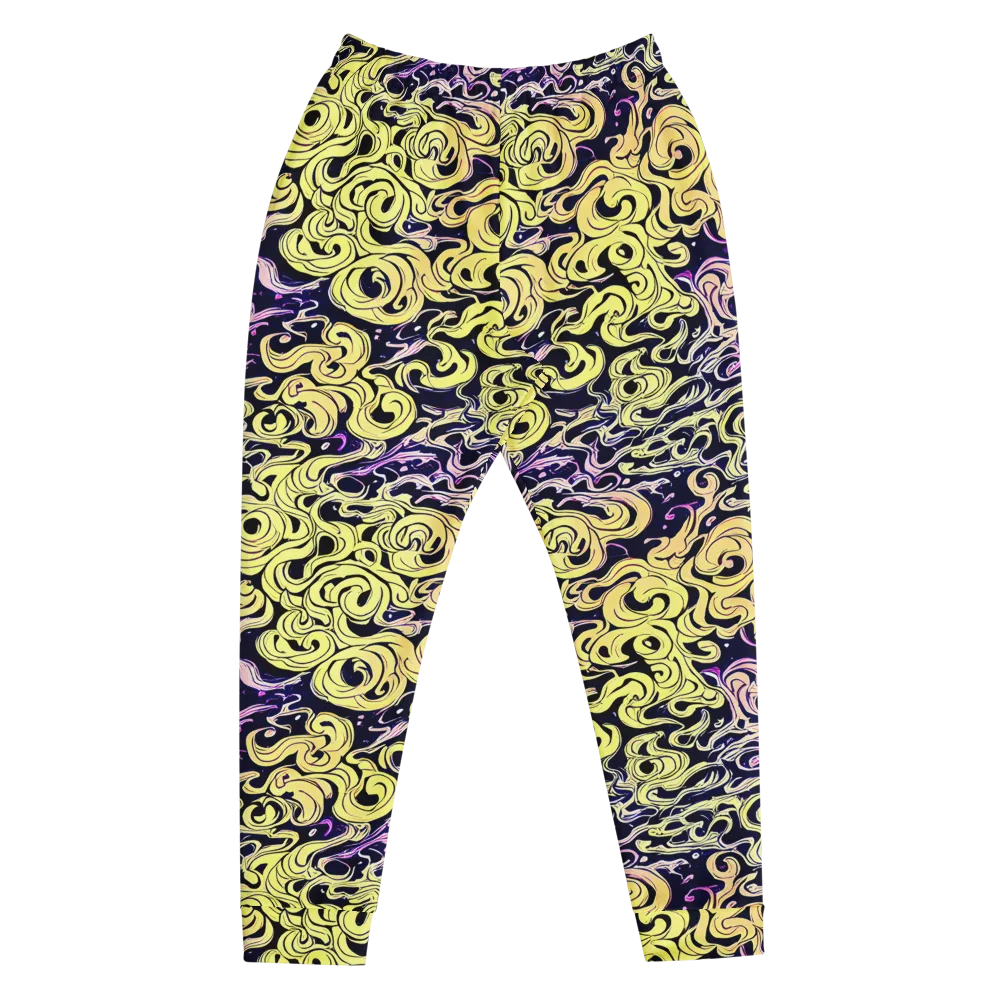 Lucid Swirl on Men's Joggers — Front