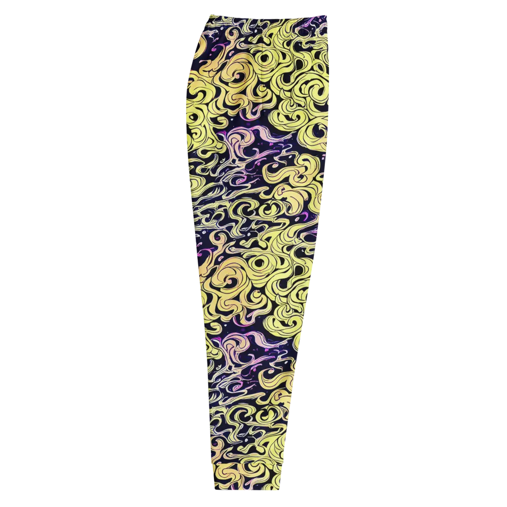 Lucid Swirl on Men's Joggers — Right