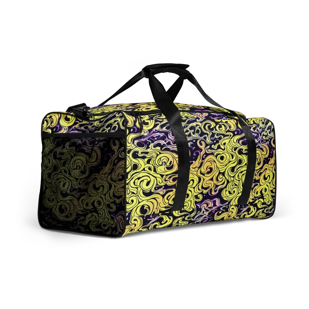 Lucid Swirl on Duffle Bag — Right Front