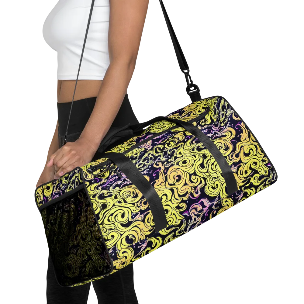 Lucid Swirl on Duffle Bag — Front