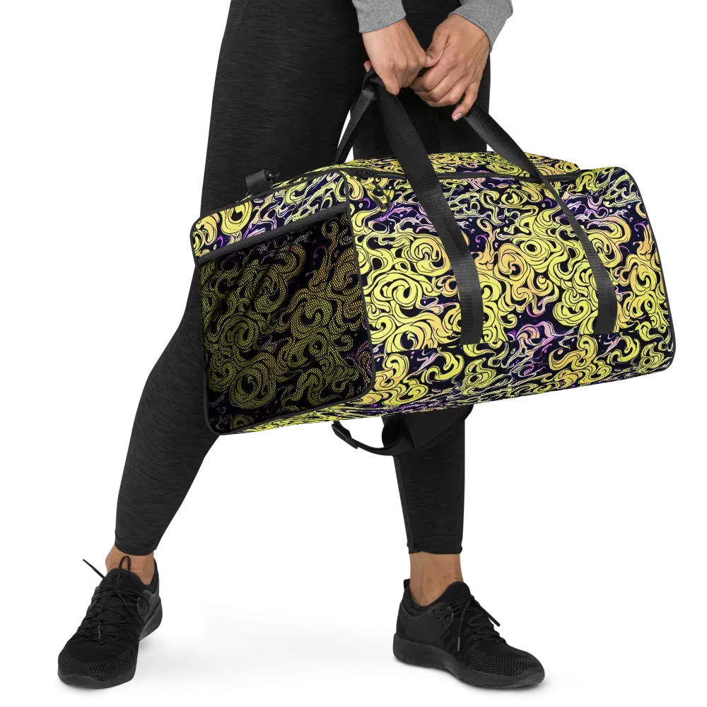 Lucid Swirl on Duffle Bag — Right Front
