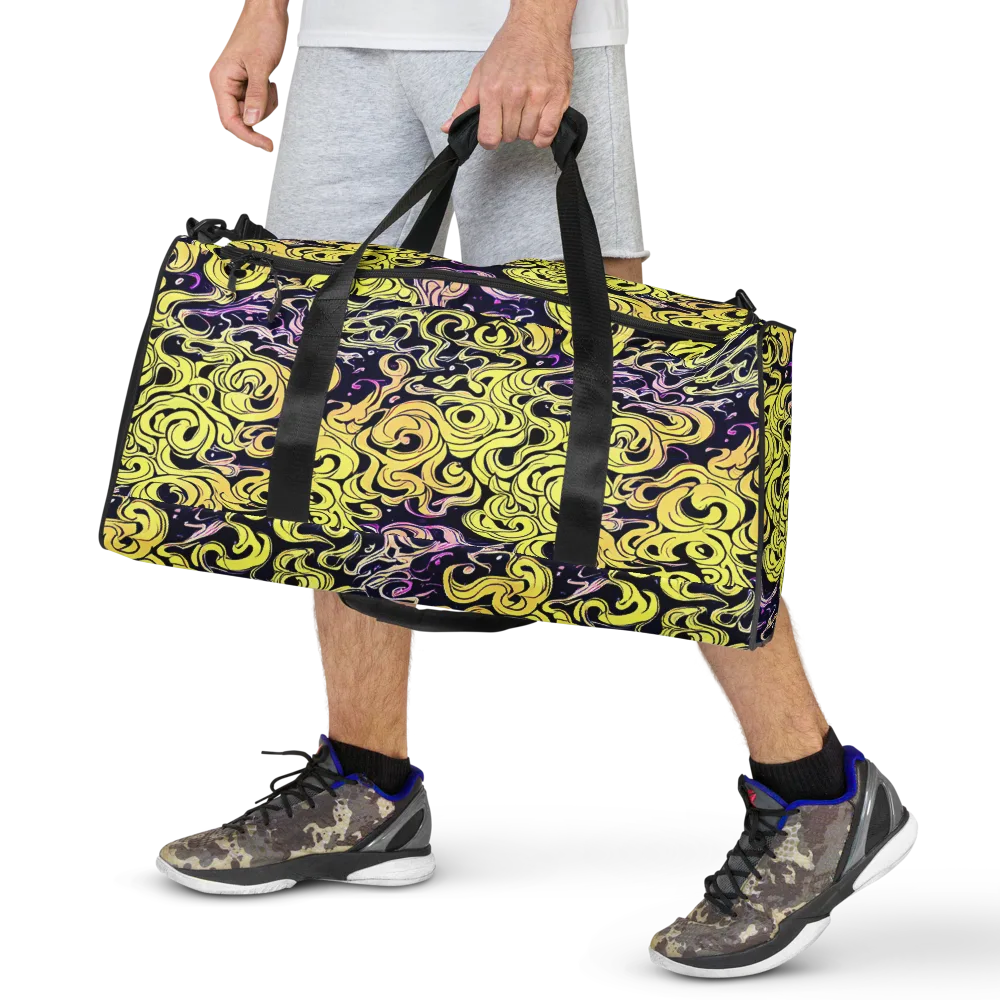 Lucid Swirl on Duffle Bag — Front