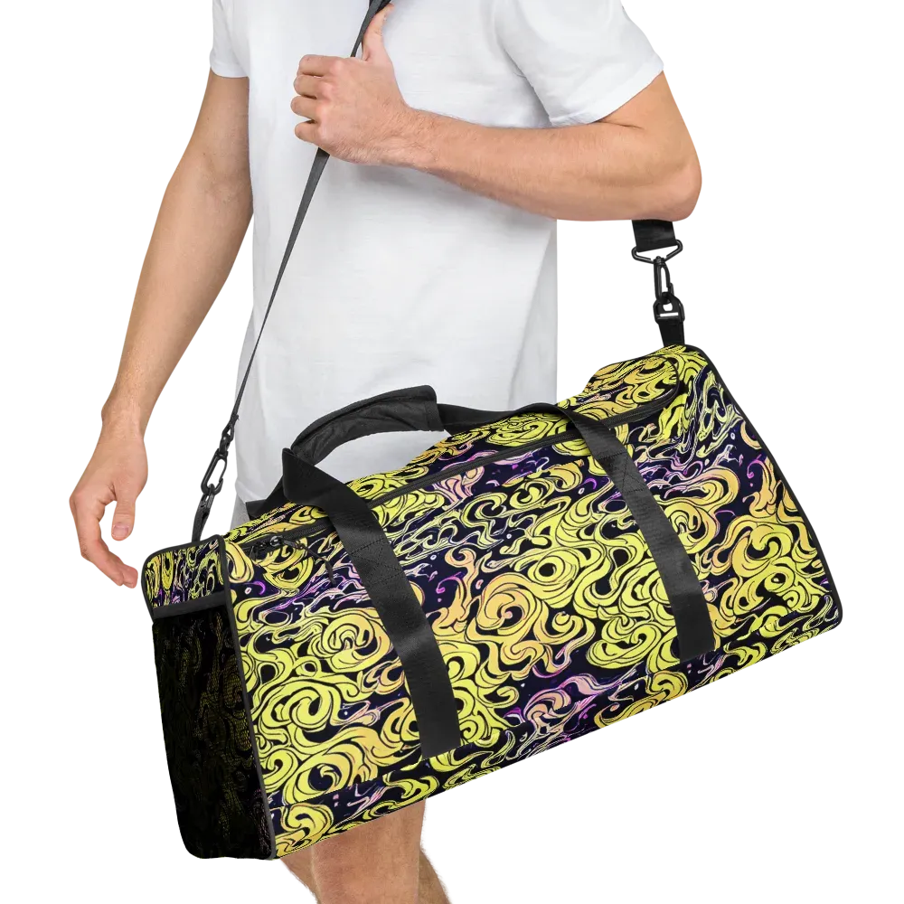 Lucid Swirl on Duffle Bag — Right Front