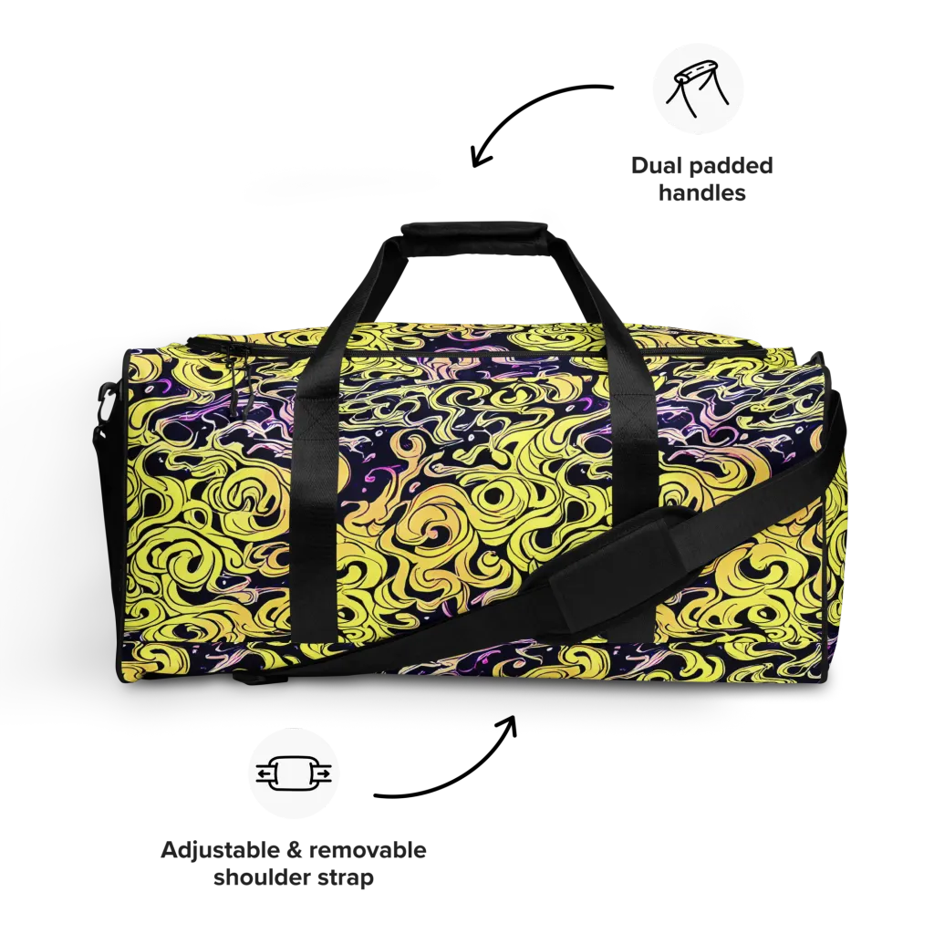 Lucid Swirl on Duffle Bag — Front