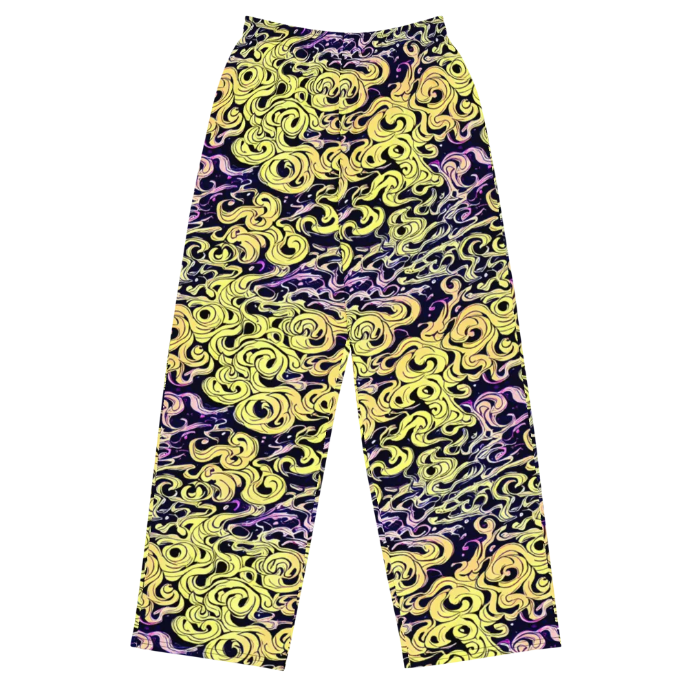 Lucid Swirl on Wide-Leg Pants — Front