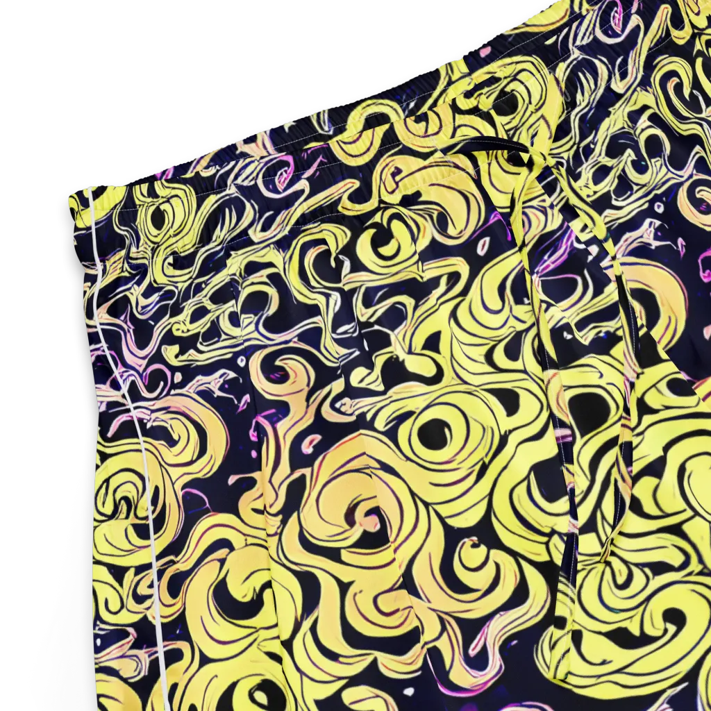 Lucid Swirl on Women's Pajama Shorts — Product details