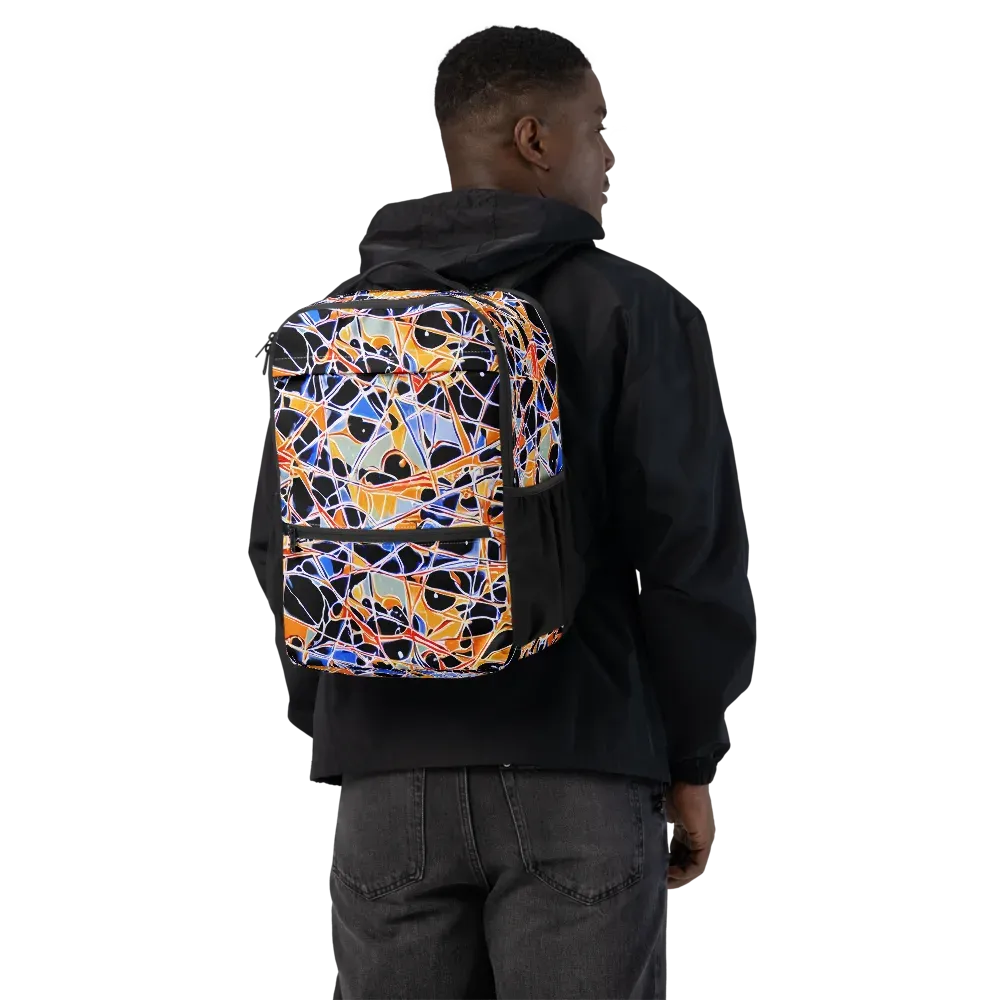 Static Eclipse on Utility Backpack — Back