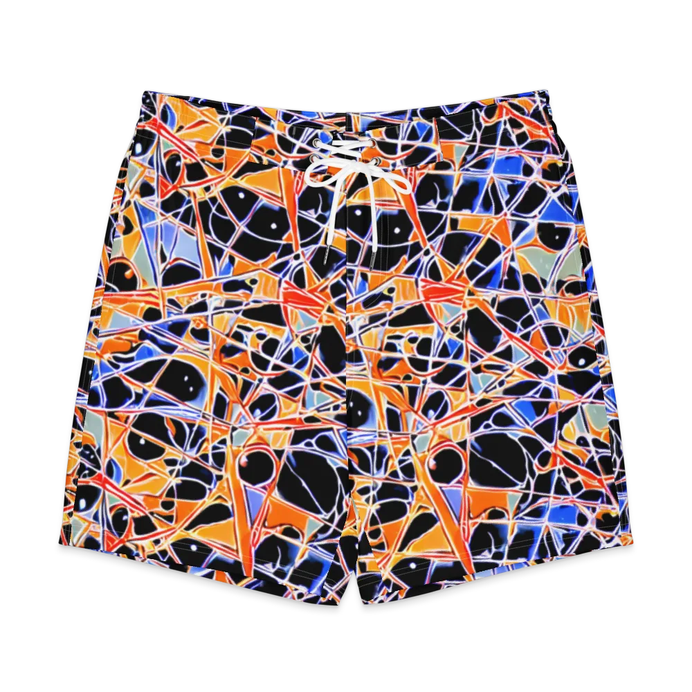 Static Eclipse on Men's Board Shorts — Front