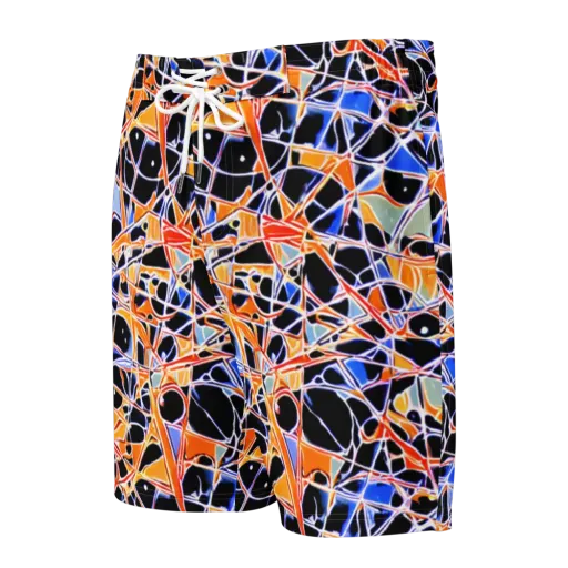 Static Eclipse on a Men's Board Shorts