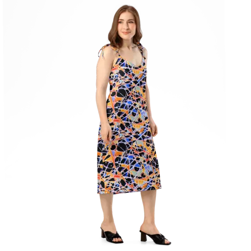 Static Eclipse on a Slip Dress