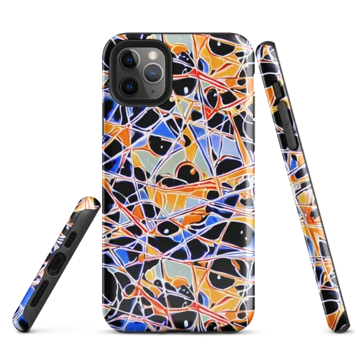 Static Eclipse on a Tough Case for iPhone®