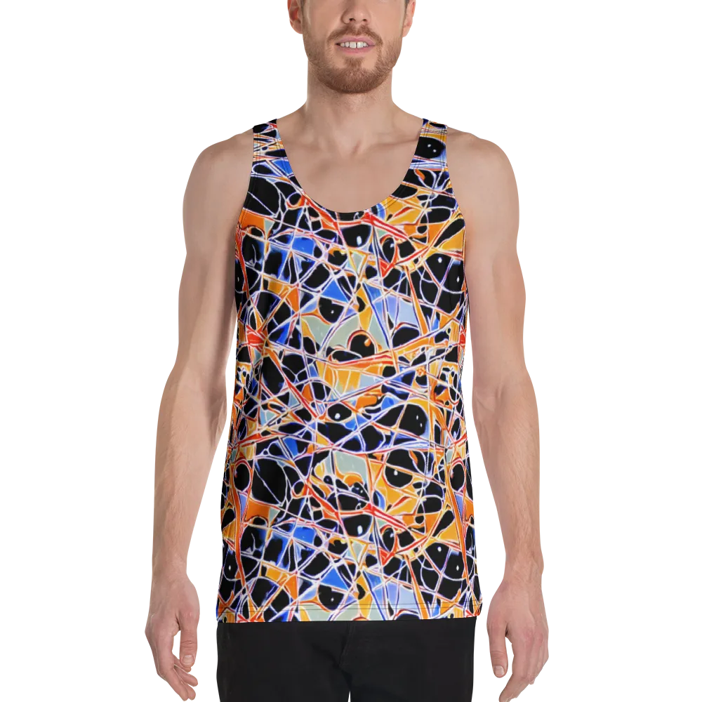 Static Eclipse on Men's Tank Top — Front