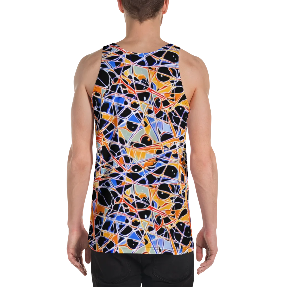 Static Eclipse on Men's Tank Top — Back