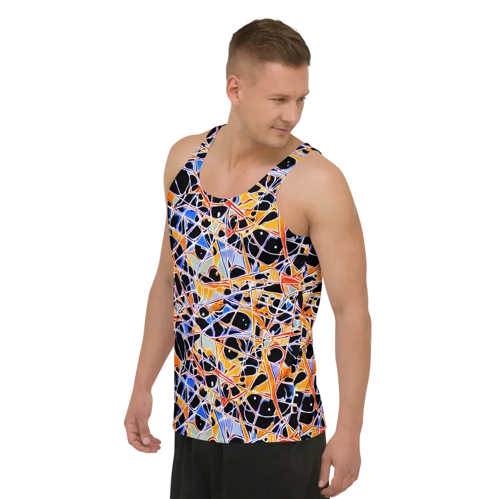 Static Eclipse on Men's Tank Top — Left Front