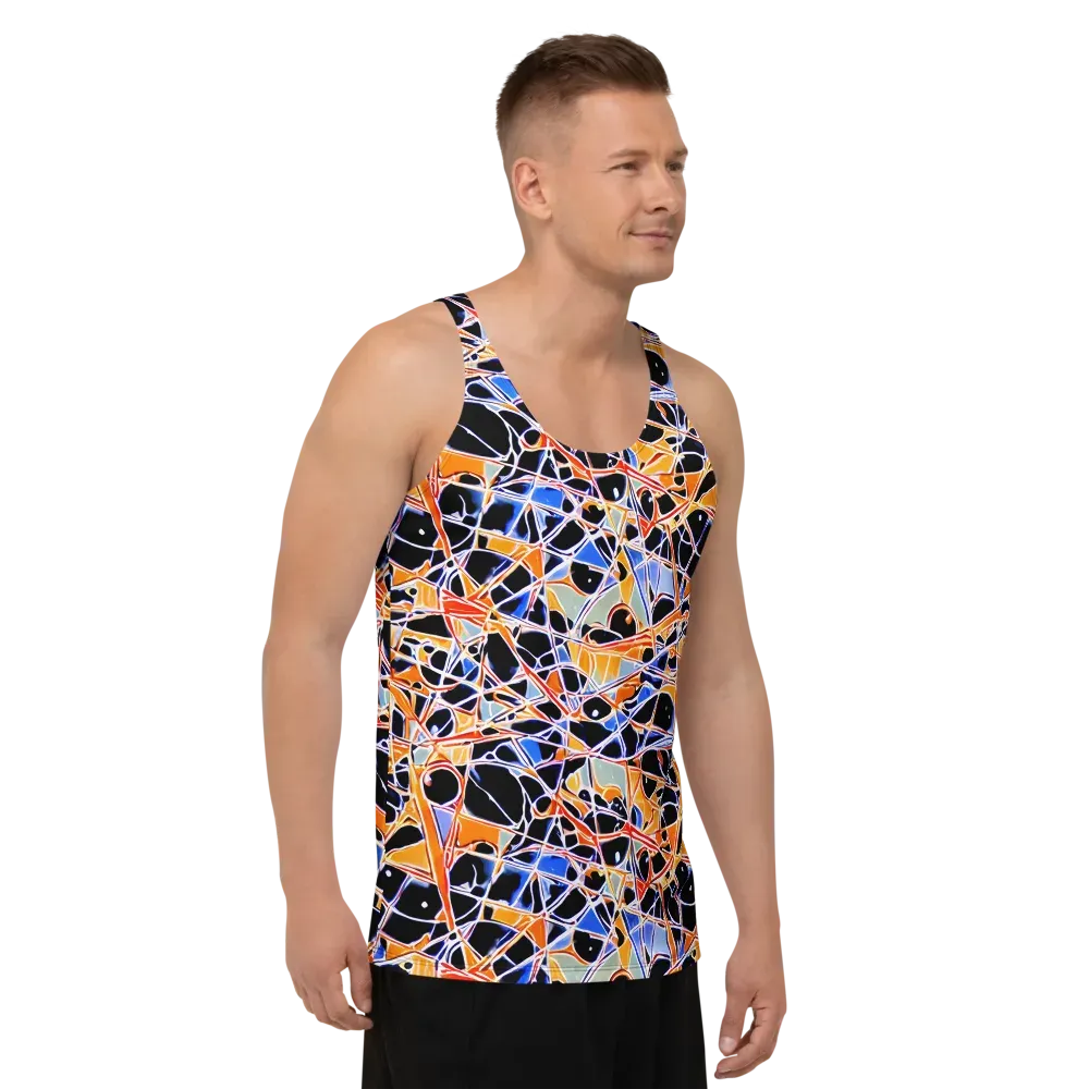 Static Eclipse on Men's Tank Top — Right Front