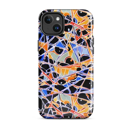 Static Eclipse on a MagSafe Tough Case for iPhone®
