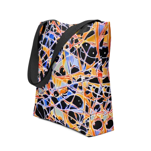 Static Eclipse on a Tote Bag
