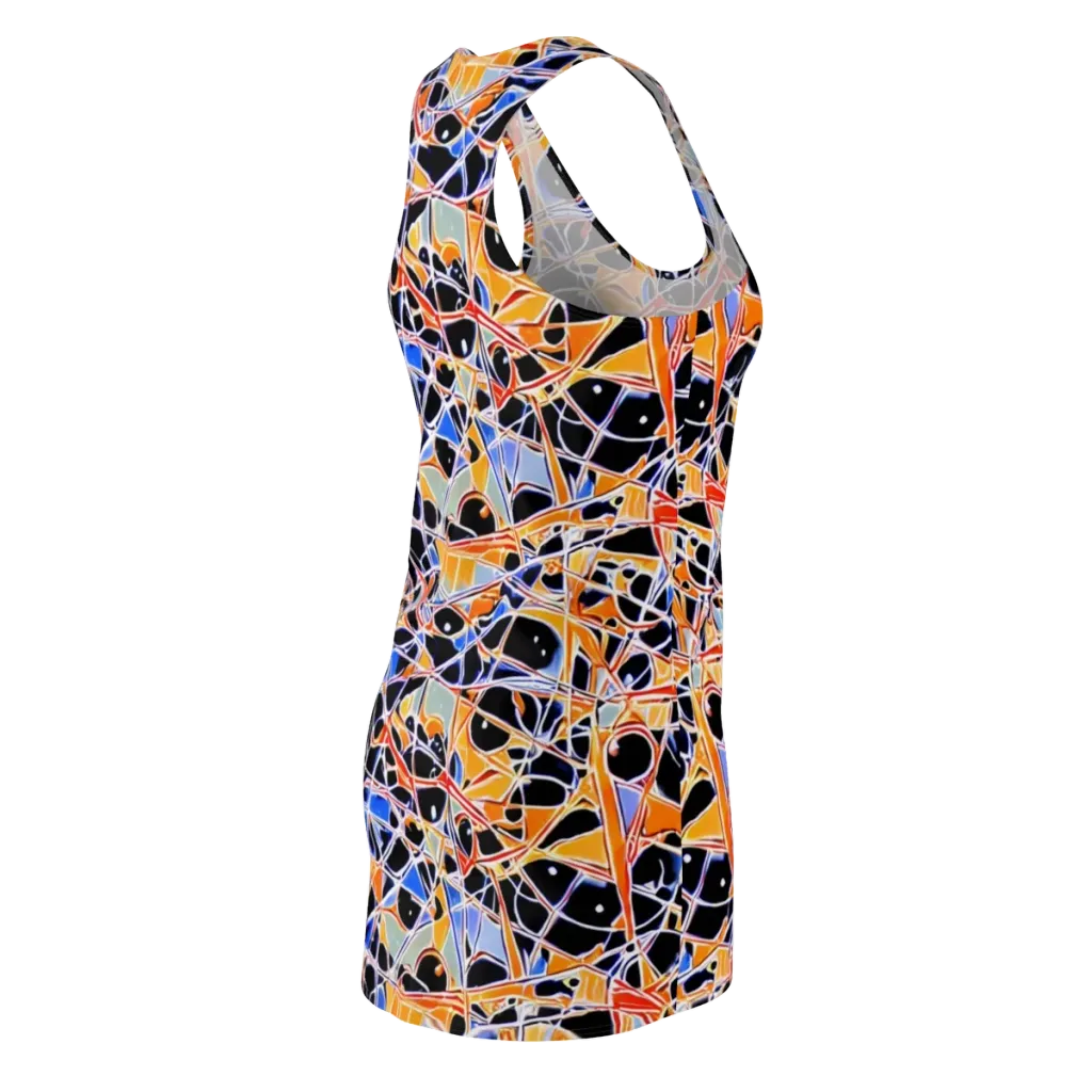 Static Eclipse on Racerback Dress — Back Side