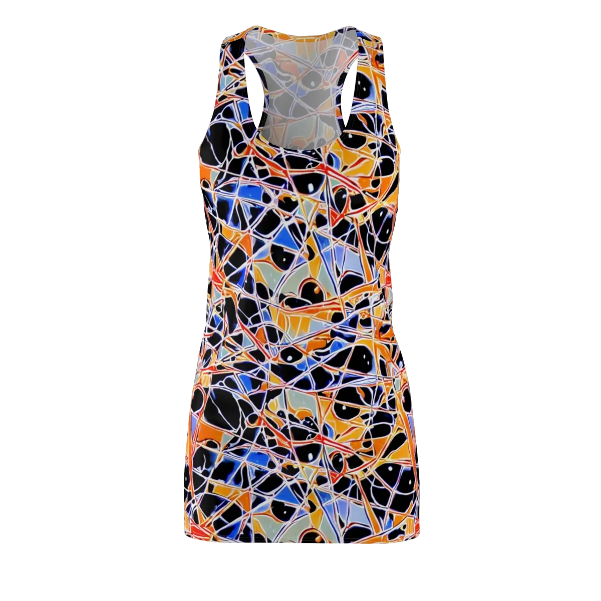 Static Eclipse on Racerback Dress — Front