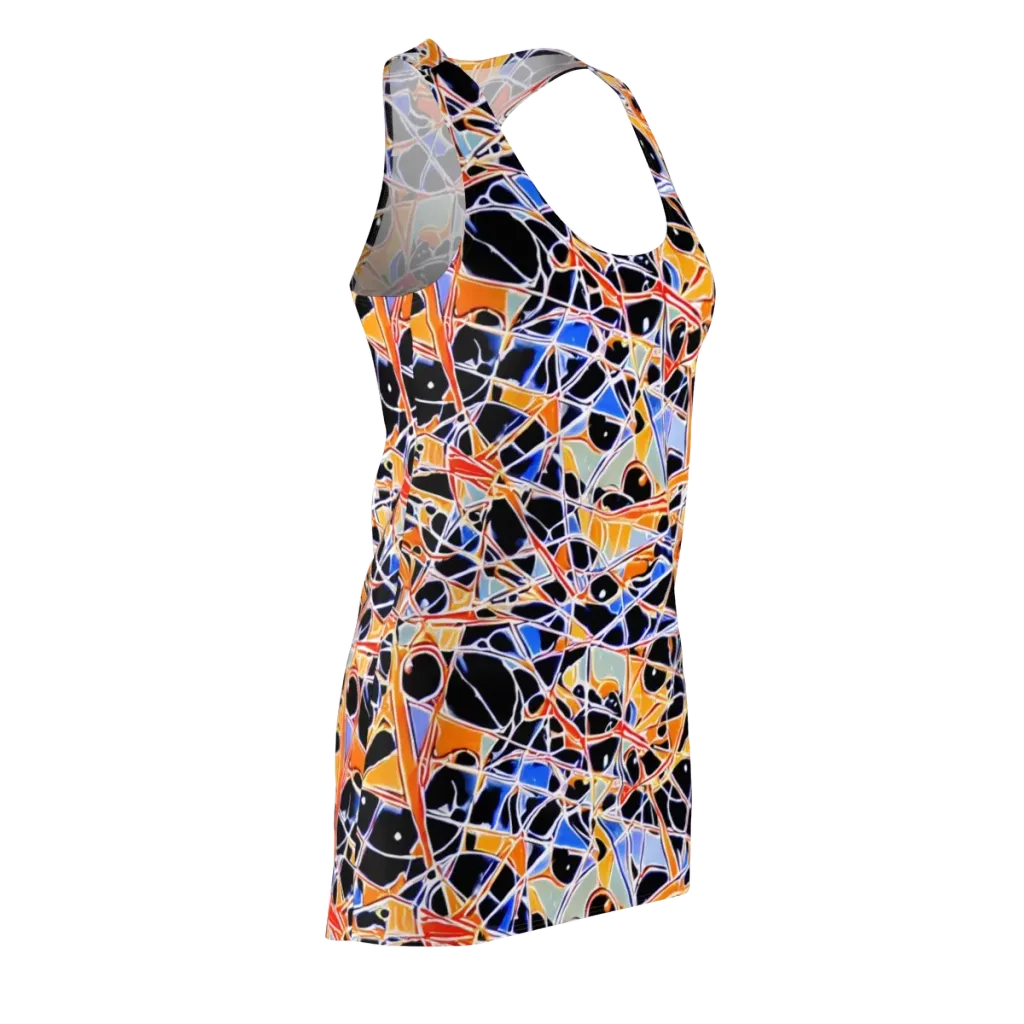Static Eclipse on Racerback Dress — Front Side