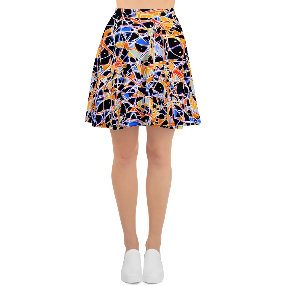 Static Eclipse on Skater Skirt — Front