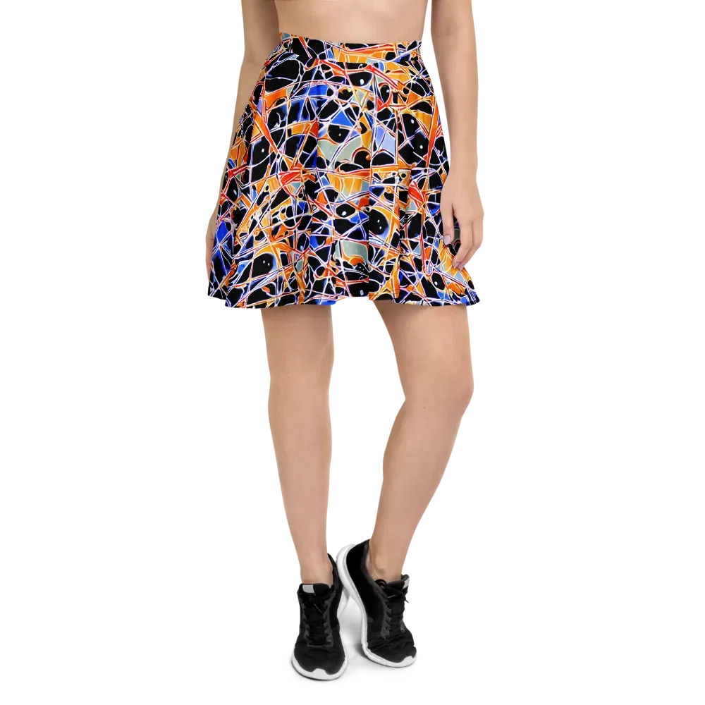 Static Eclipse on Skater Skirt — Front