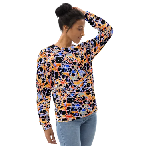 Static Eclipse on a Sweatshirt