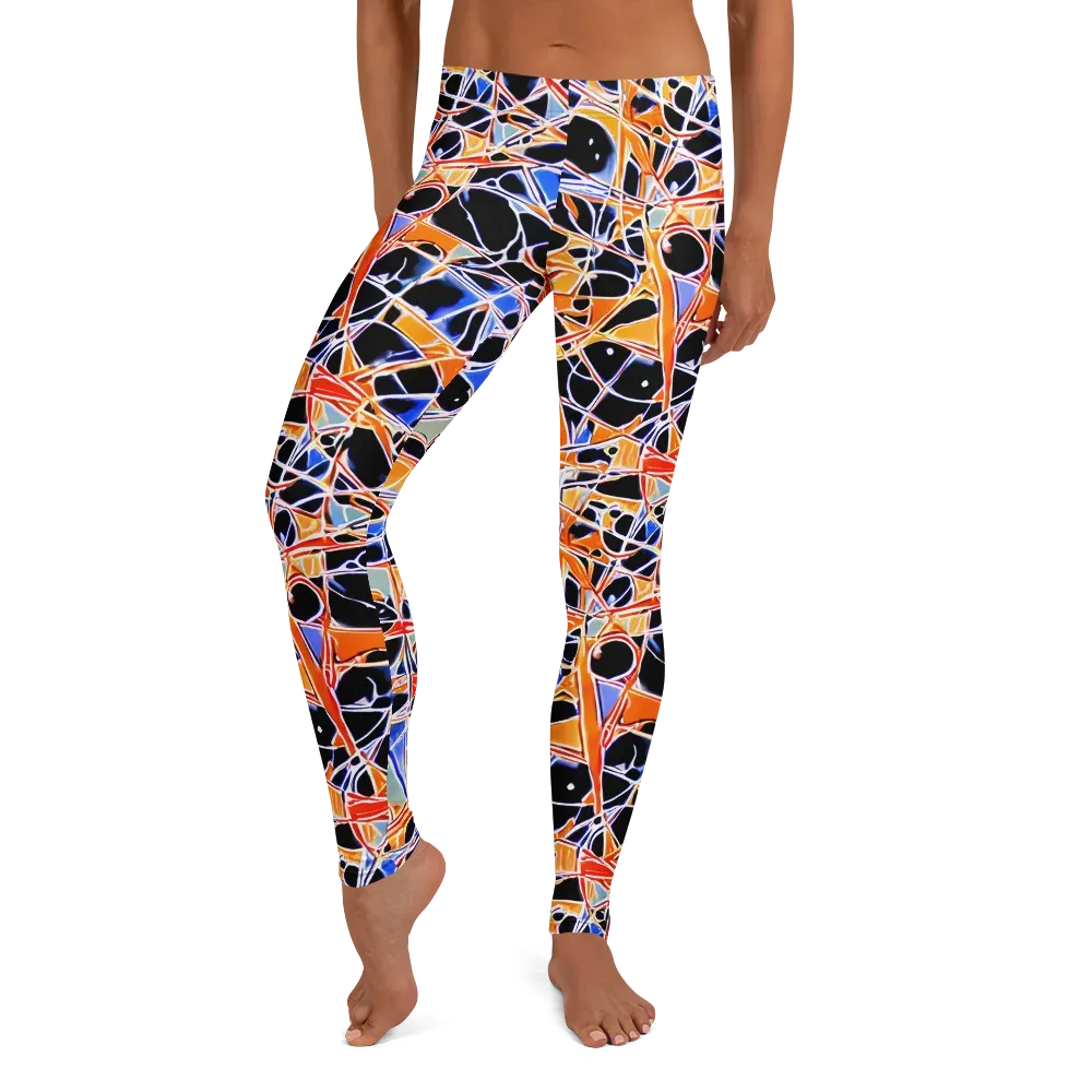 Static Eclipse on Leggings — Front