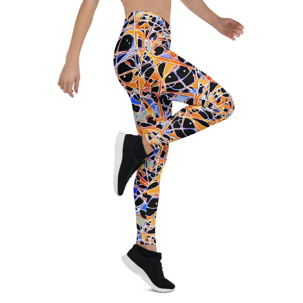 Static Eclipse on Leggings — Right
