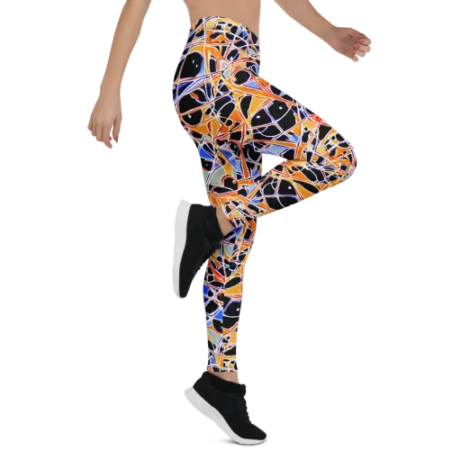 Static Eclipse on a Leggings