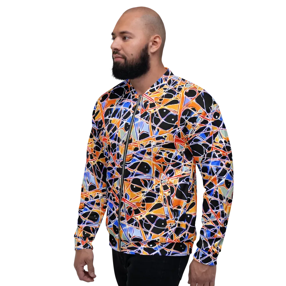 Static Eclipse on Bomber Jacket — Left