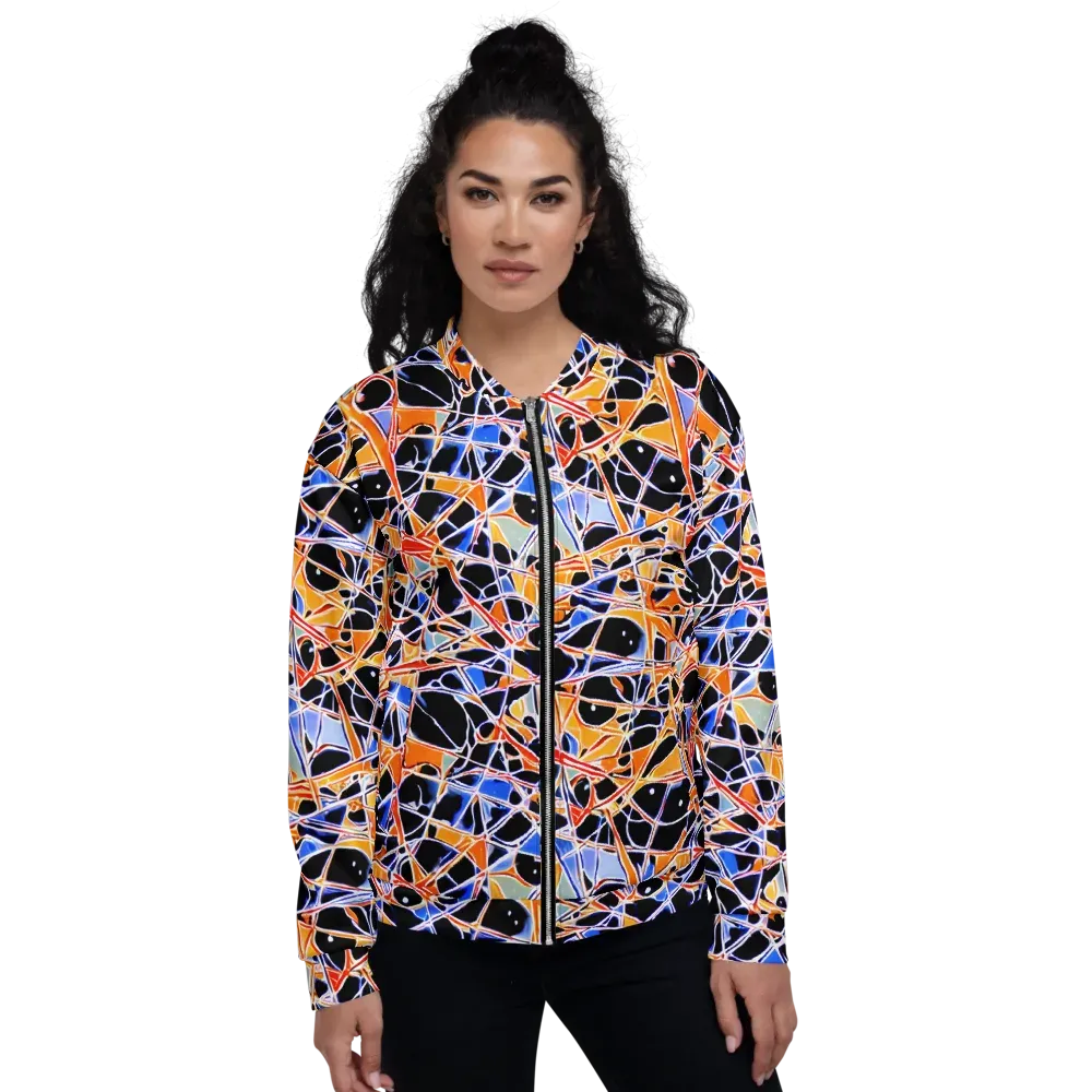 Static Eclipse on Bomber Jacket — Front