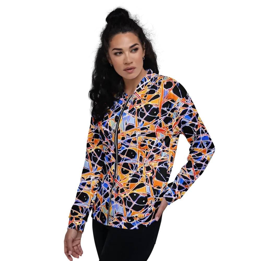Static Eclipse on Bomber Jacket — Left