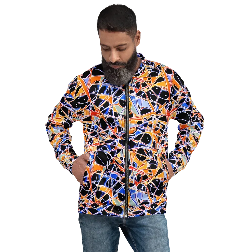 Static Eclipse on Bomber Jacket — Front
