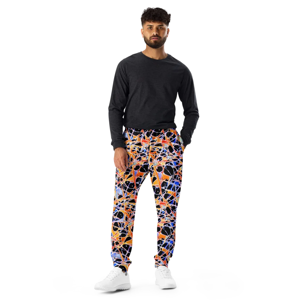 Static Eclipse on Men's Joggers — Front