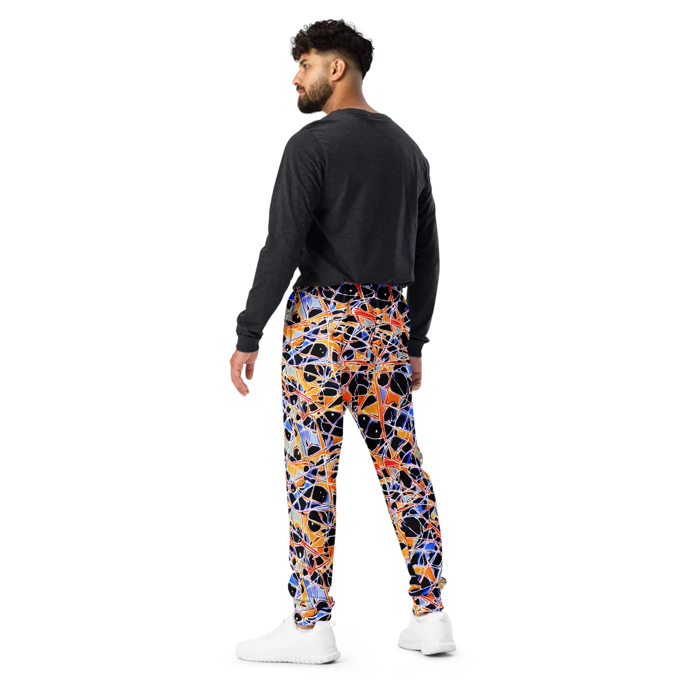 Static Eclipse on Men's Joggers — Back