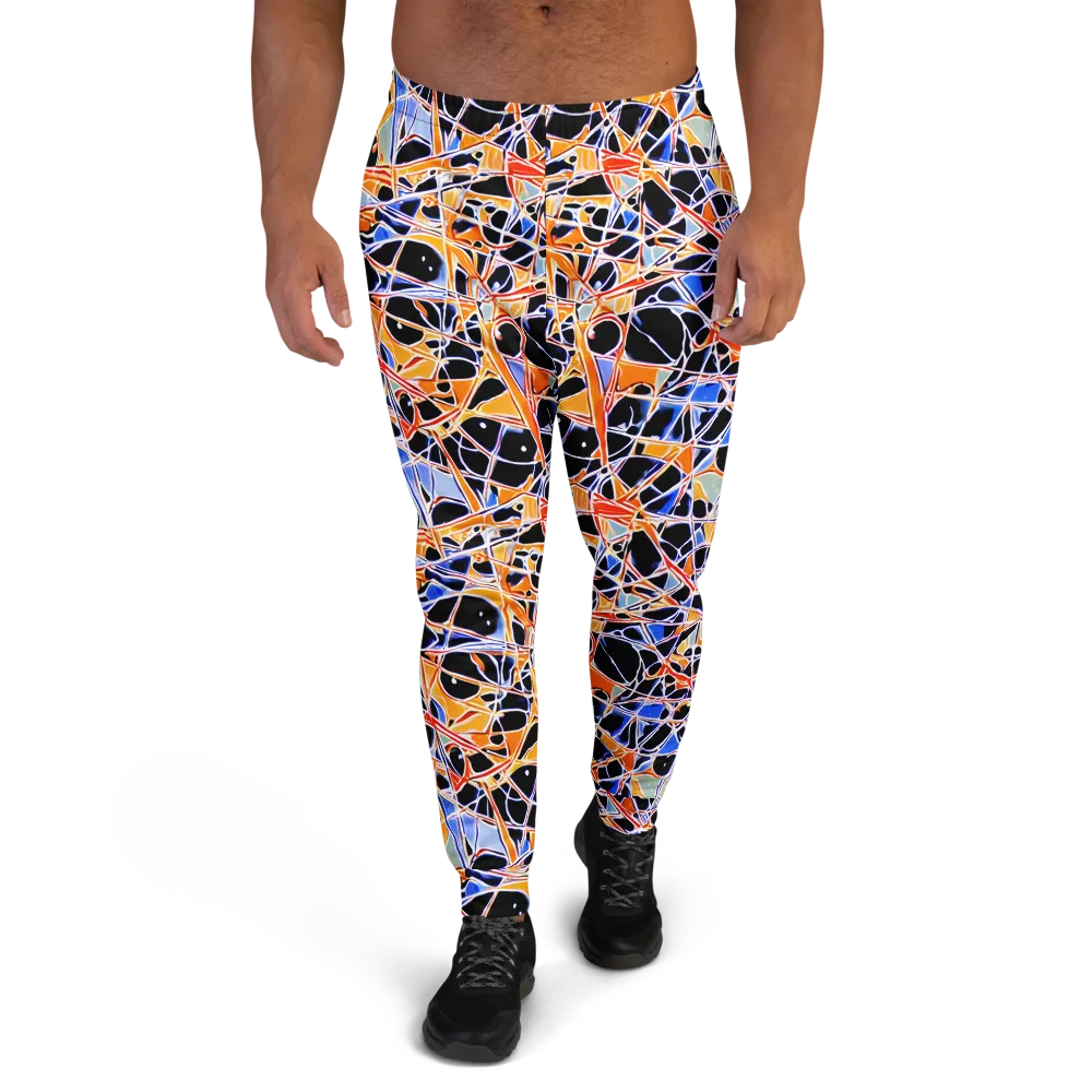 Static Eclipse on Men's Joggers — Front