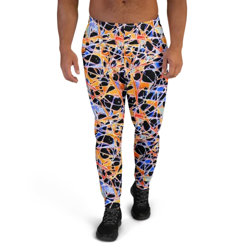 Static Eclipse on a Men's Joggers