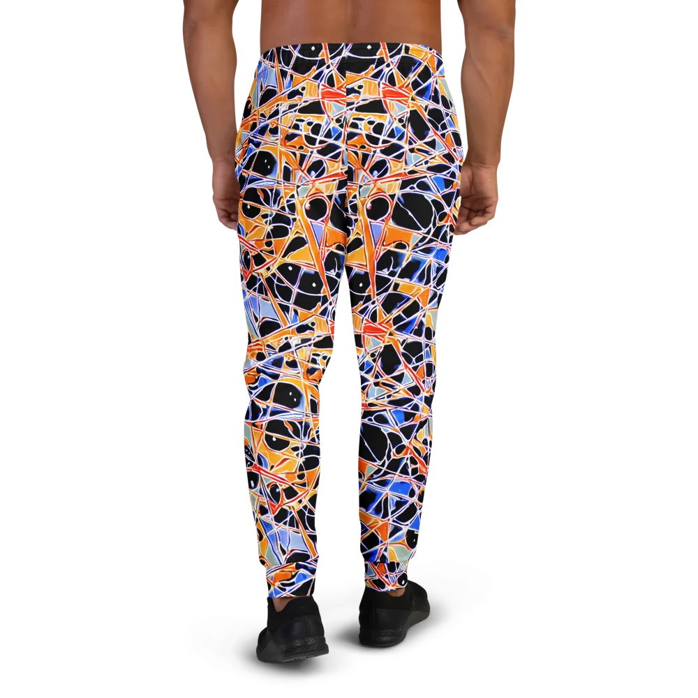Static Eclipse on Men's Joggers — Back