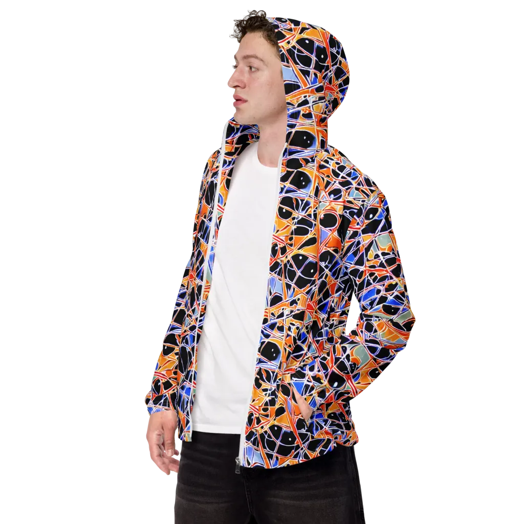 Static Eclipse on Men's Windbreaker — Left Front