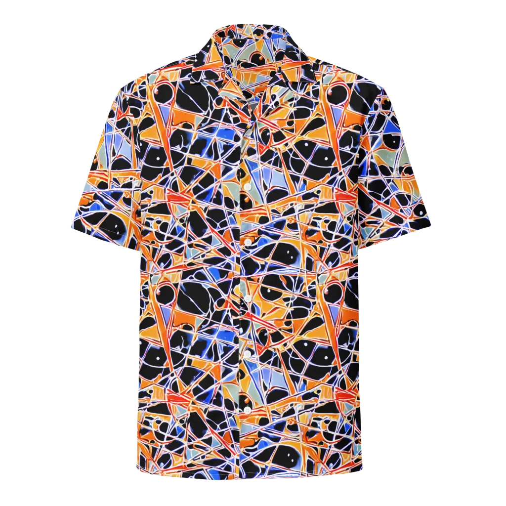 Static Eclipse on Button Shirt — Front