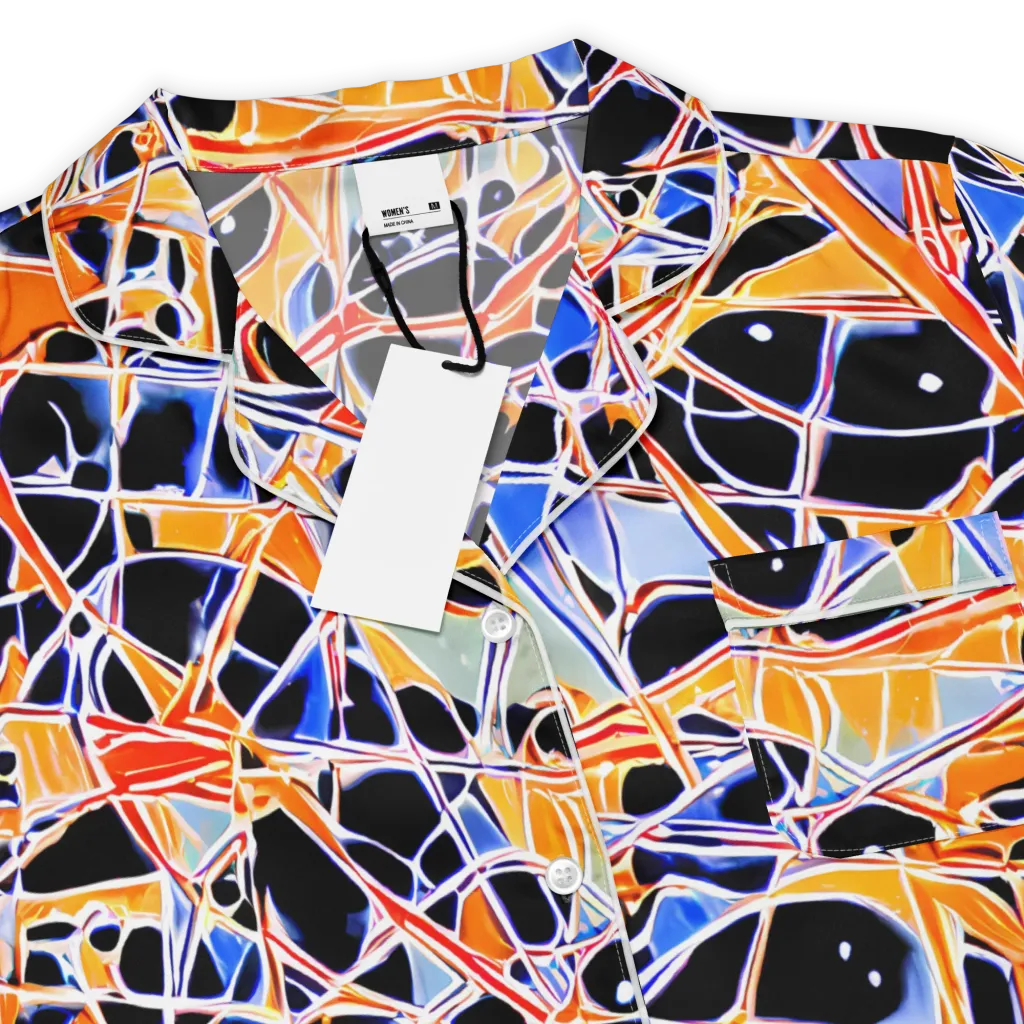 Static Eclipse on Women's Short Sleeve Pajama Top — Product details