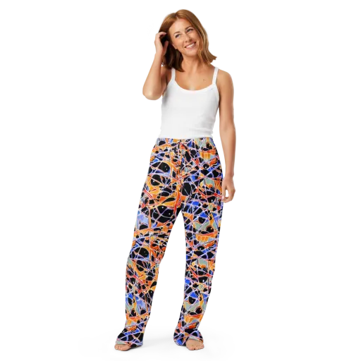 Static Eclipse on a Women's Pajama Pants
