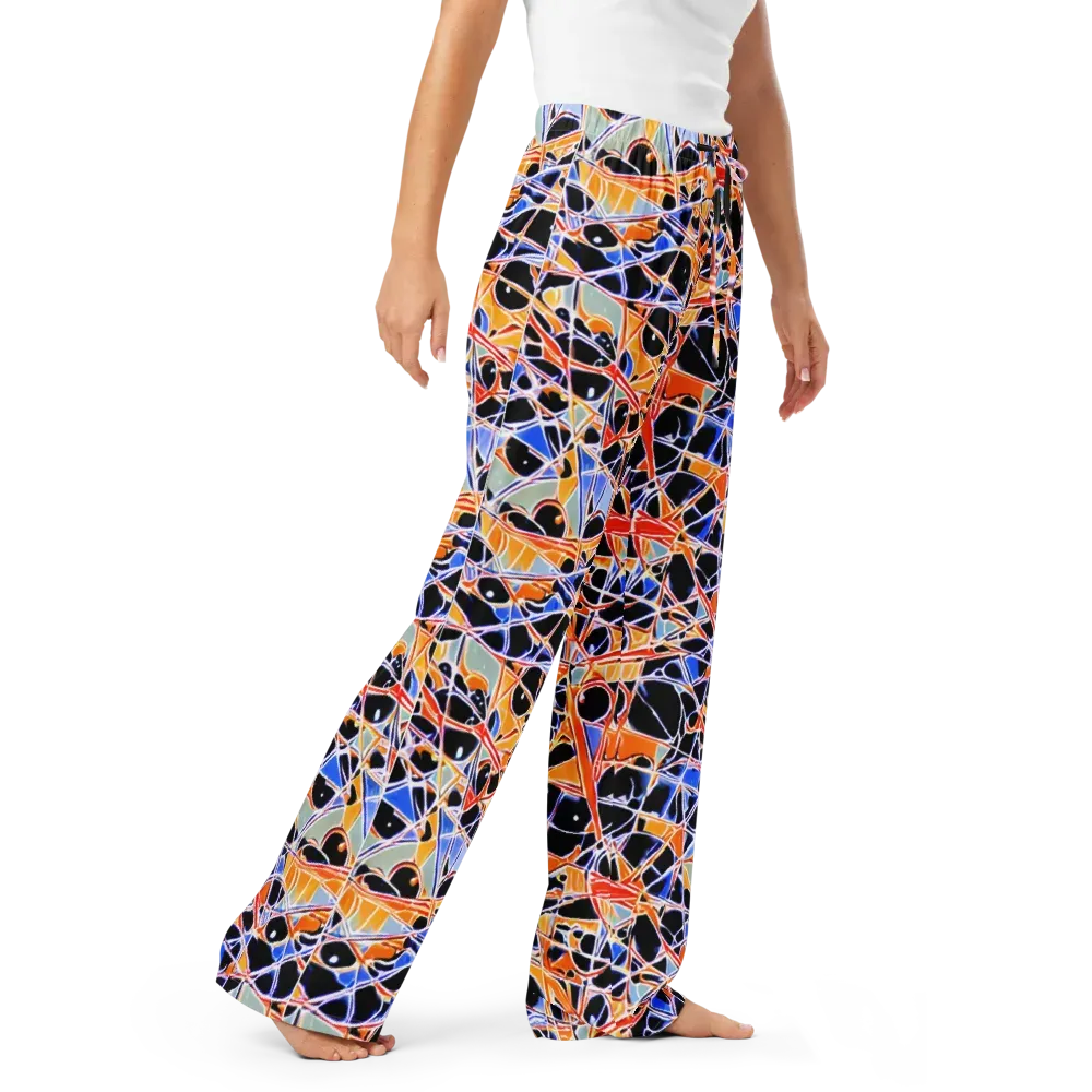 Static Eclipse on Women's Pajama Pants — Right Front