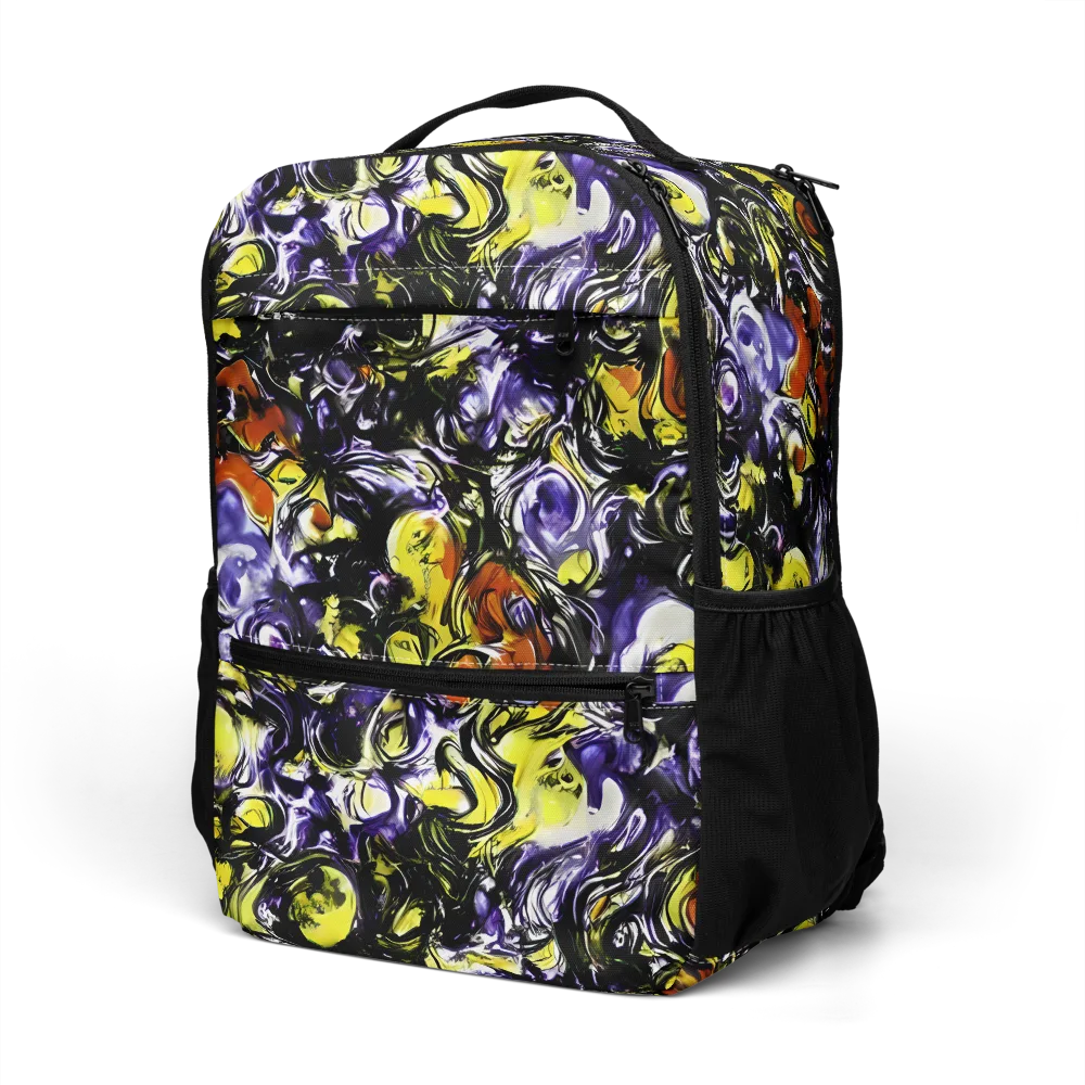 Citron Tempest on Utility Backpack — Left Front