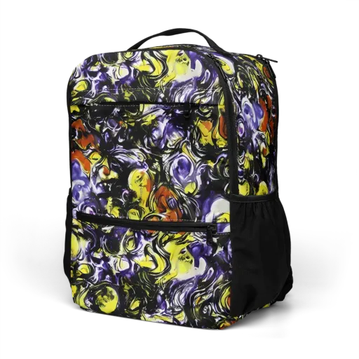 Citron Tempest on a Utility Backpack