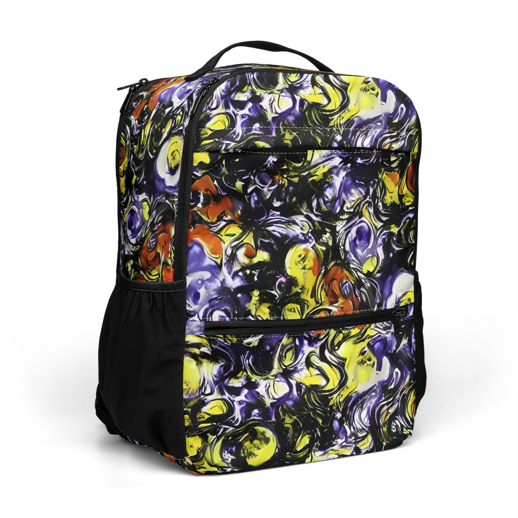Citron Tempest on Utility Backpack — Right Front