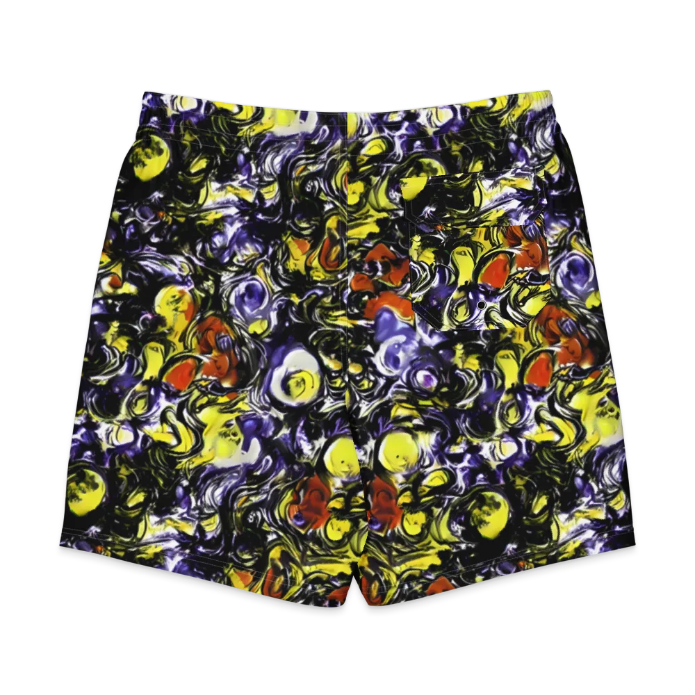 Citron Tempest on Men's Board Shorts — Back